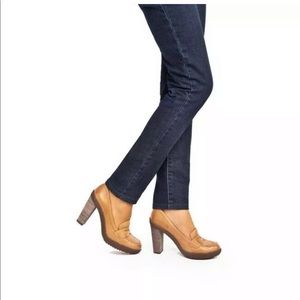 Ecco Nomane stacked heel loafer